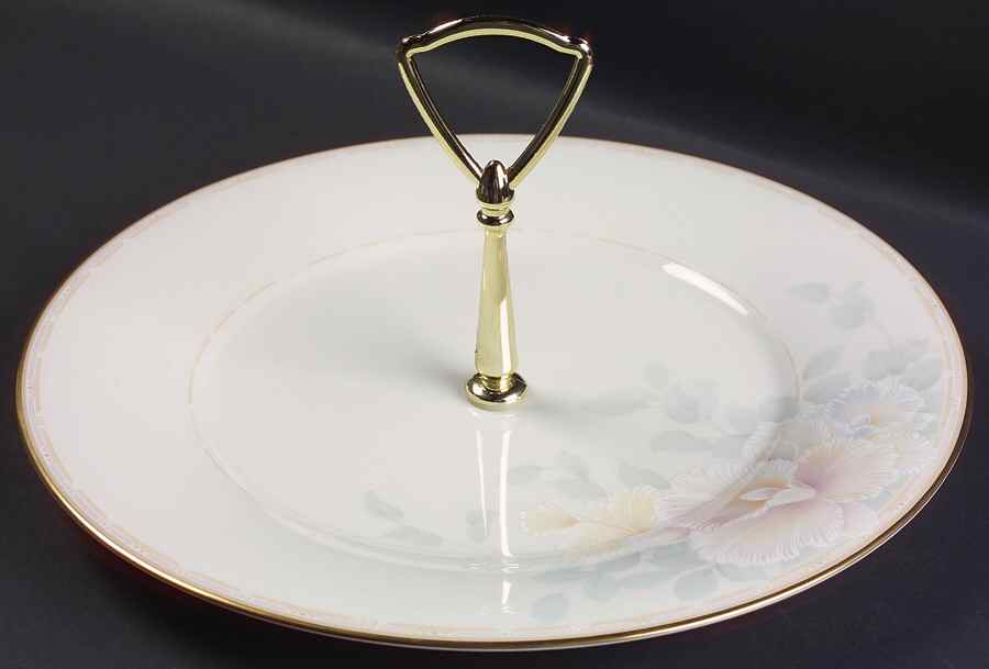 Sweet Surprise Round Serving Plate with Handle (DP) by Noritake-1
