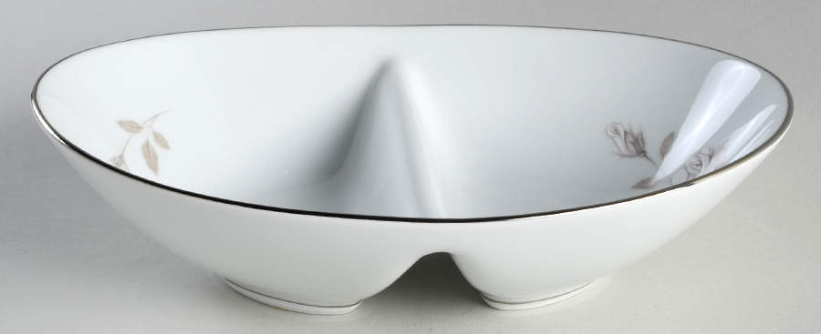 Sweet Talk 10" Oval Divided Vegetable Bowl by Noritake-1