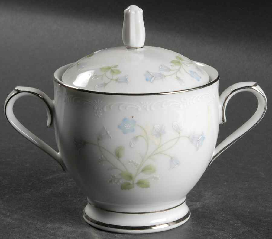 Sweet Violets Sugar Bowl & Lid by Noritake-1