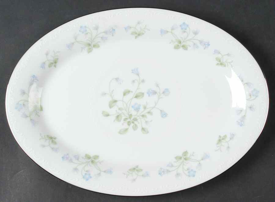 Sweet Violets 12" Oval Serving Platter by Noritake-1