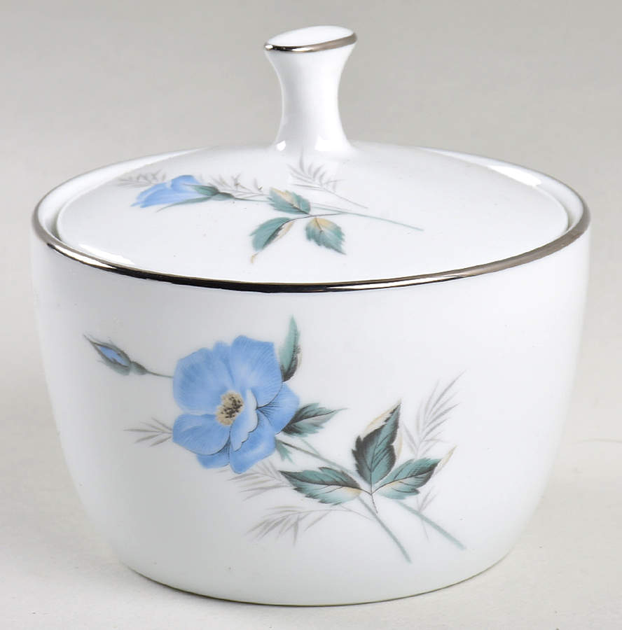 Sylvia Sugar Bowl & Lid by Noritake-1