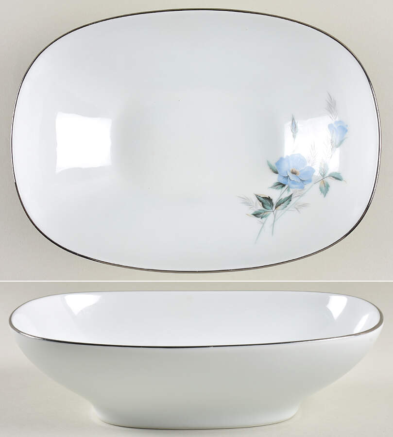 Sylvia 9" Oval Vegetable Bowl by Noritake-1
