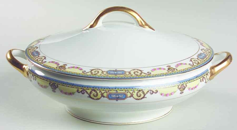 Sylvania Round Covered Vegetable by Noritake-1