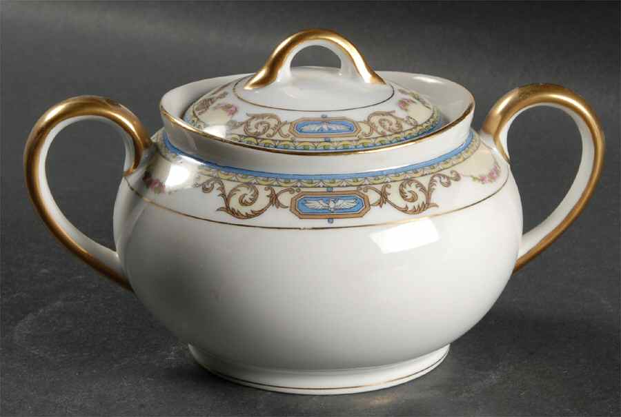 Sylvania Sugar Bowl & Lid by Noritake-1