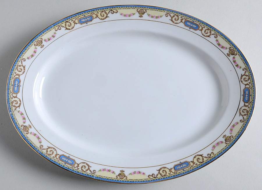Sylvania 11" Oval Serving Platter by Noritake-1