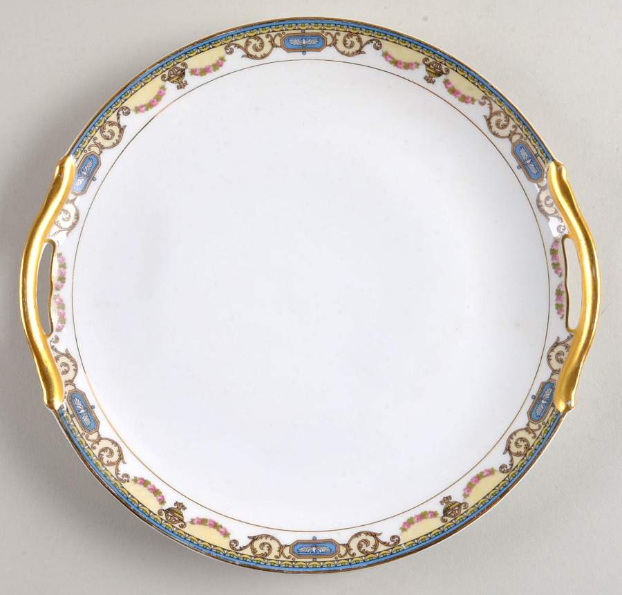 Sylvania Handled Cake Plate by Noritake-1