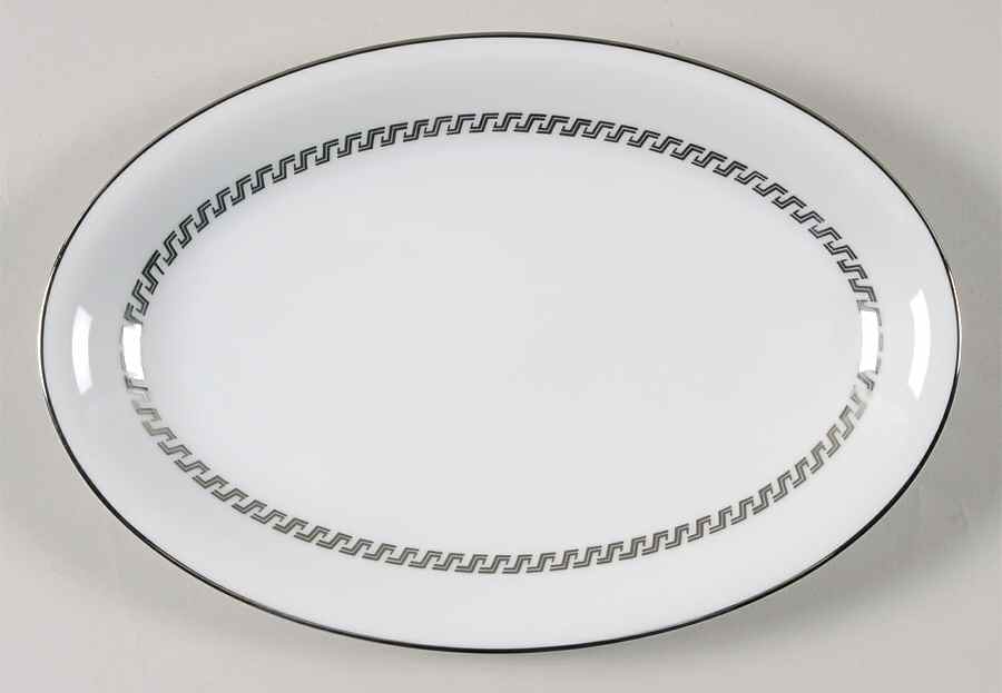 Sylvina 12" Oval Serving Platter by Noritake-1