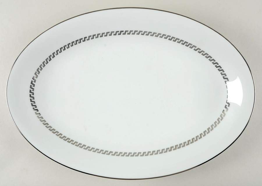 Sylvina 16" Oval Serving Platter by Noritake-1