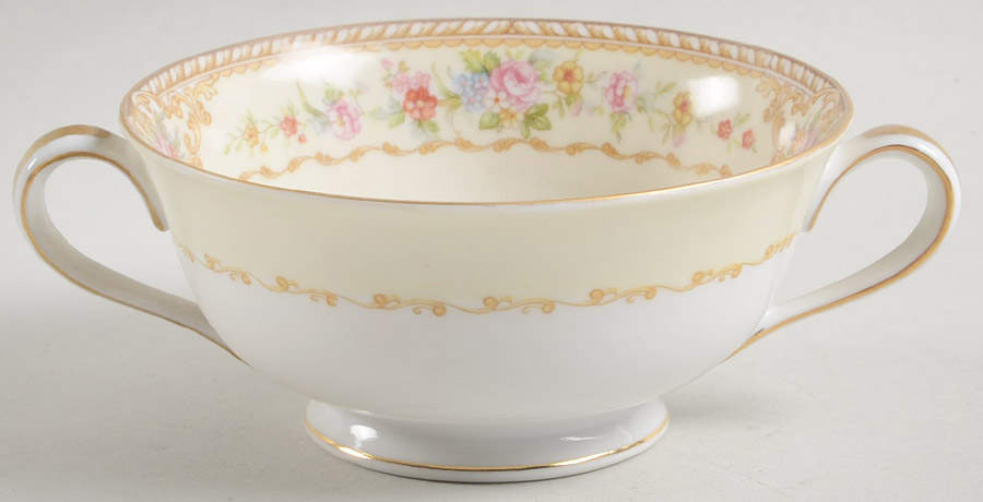 Symphony Footed Cream Soup Bowl by Noritake-1