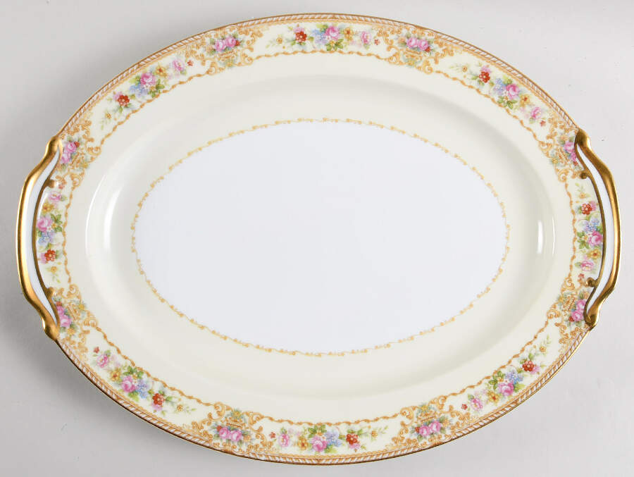 Symphony 16" Oval Serving Platter by Noritake-1