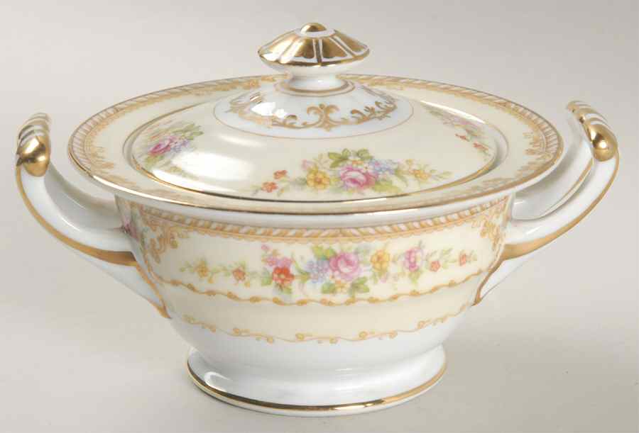 Symphony Sugar Bowl & Lid by Noritake-1