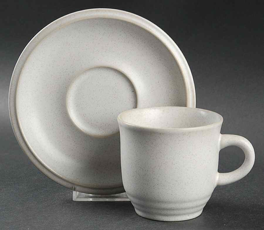 Tahiti Flat Cup & Saucer Set by Noritake-1