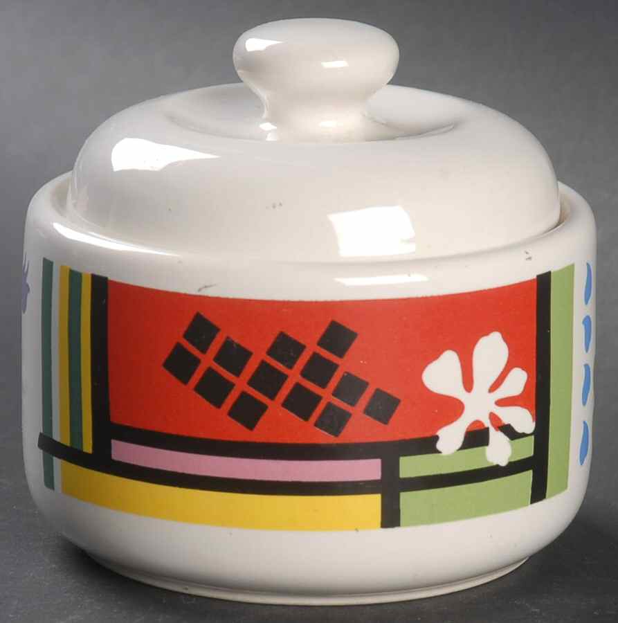 Tahiti Sugar Bowl & Lid by Noritake-1