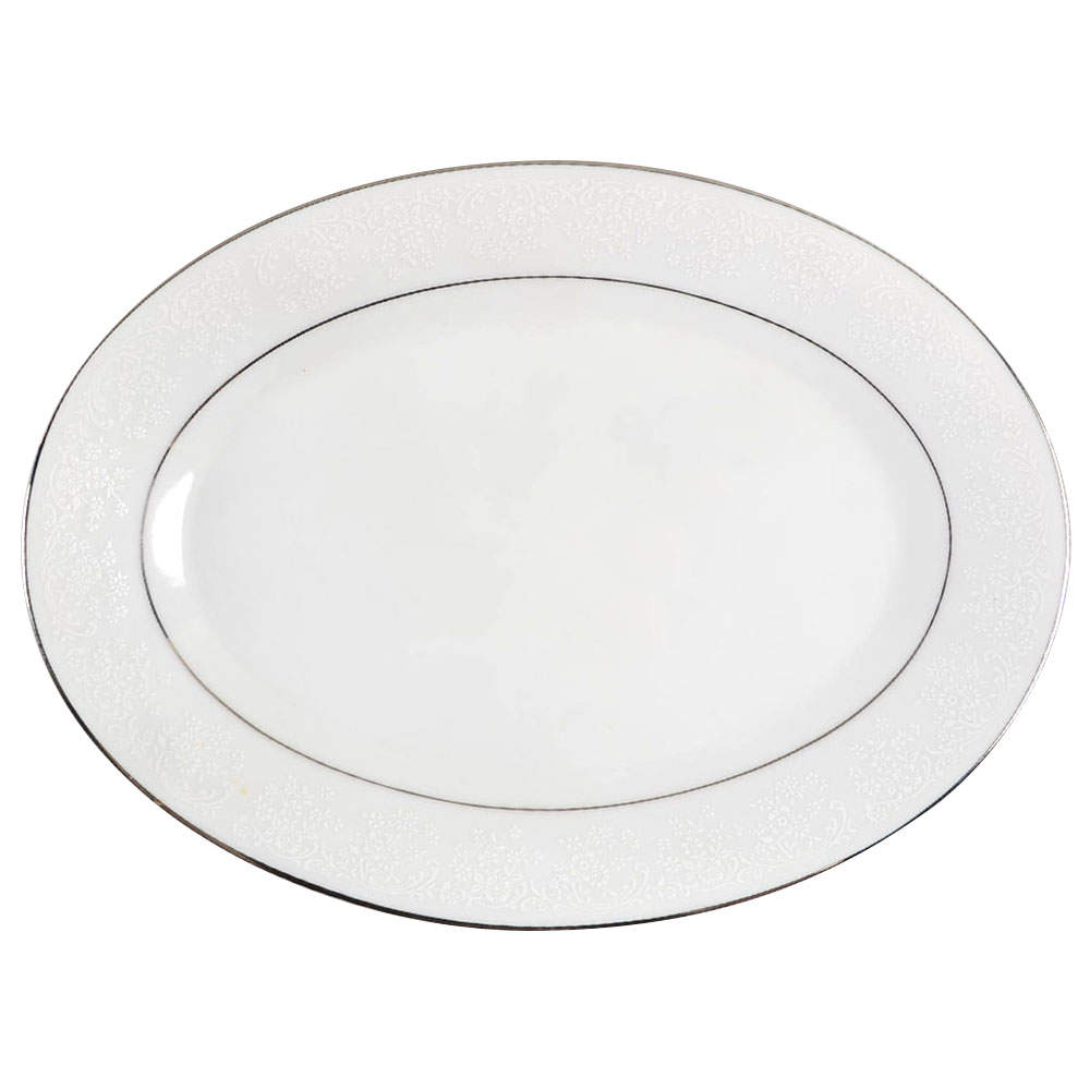Tahoe 12" Oval Serving Platter by Noritake-1