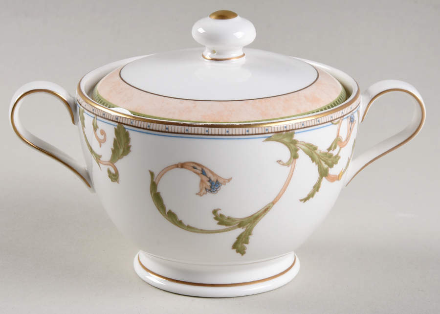 Talara Sugar Bowl & Lid by Noritake-1