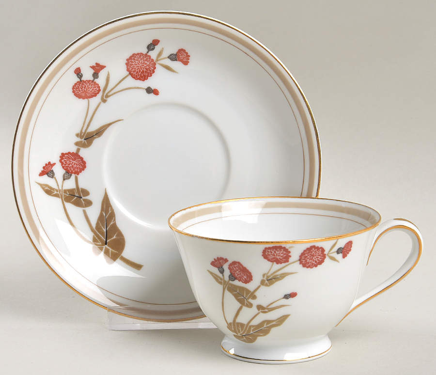 Tamara Footed Cup & Saucer Set by Noritake-1
