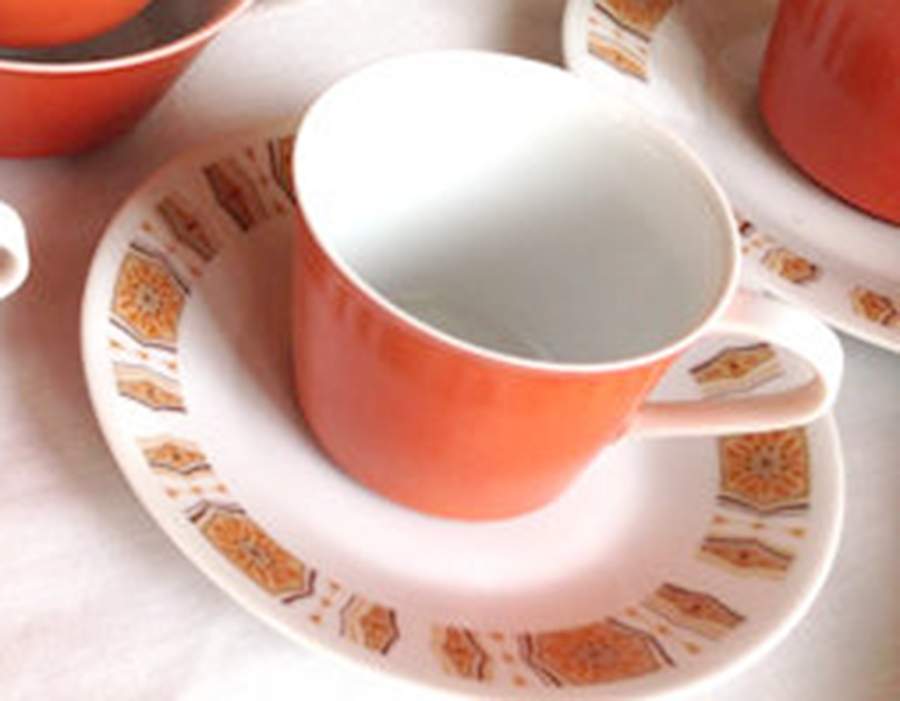 Tamala Flat Cup & Saucer Set by Noritake-1