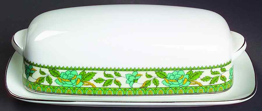 Tapestry 1/4 Lb Covered Butter by Noritake-1
