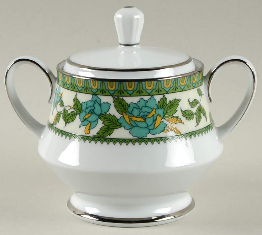 Tapestry Sugar Bowl & Lid by Noritake-1