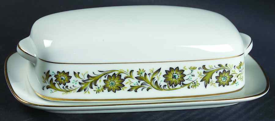 Tarantella 1/4 Lb Covered Butter by Noritake-1