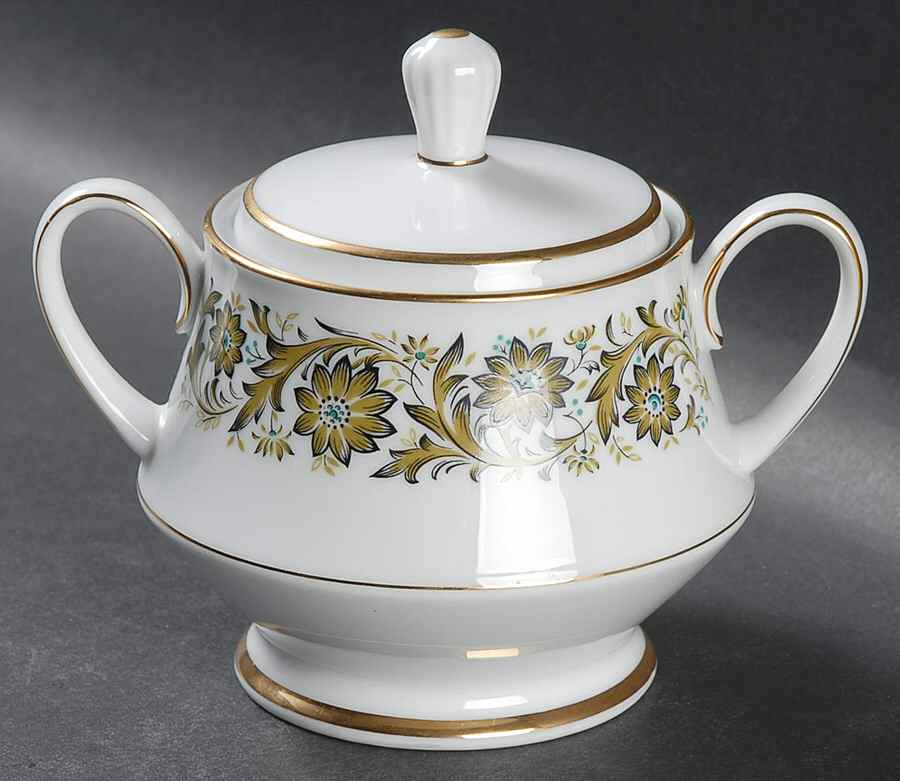 Tarantella Sugar Bowl & Lid by Noritake-1
