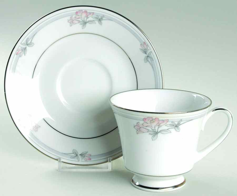 Tarkington Footed Cup & Saucer Set by Noritake-1