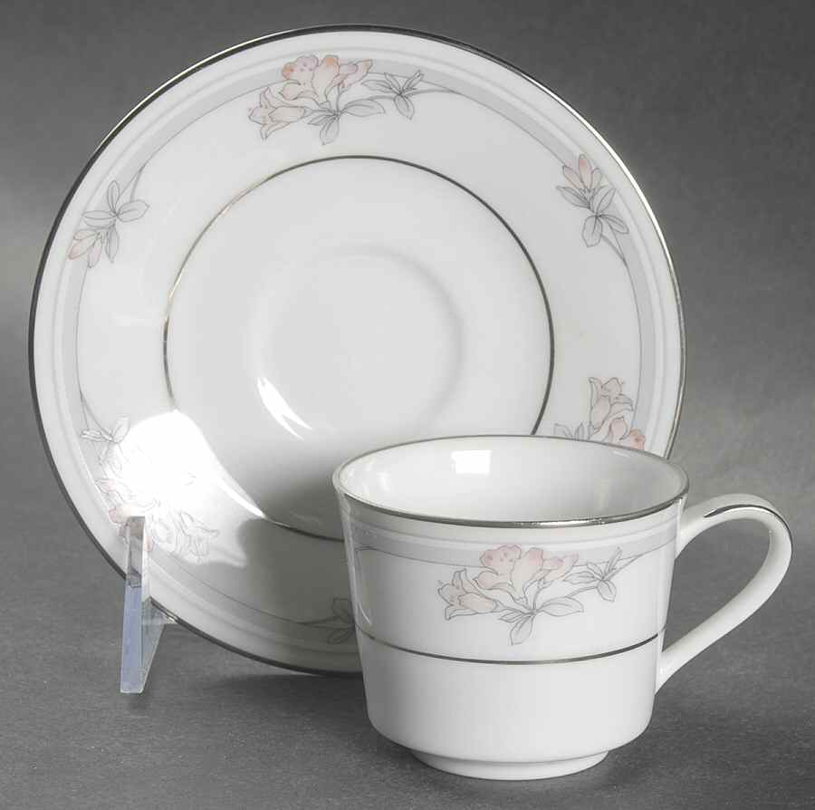 Tarkington Footed Demitasse Cup & Saucer Set by Noritake-1