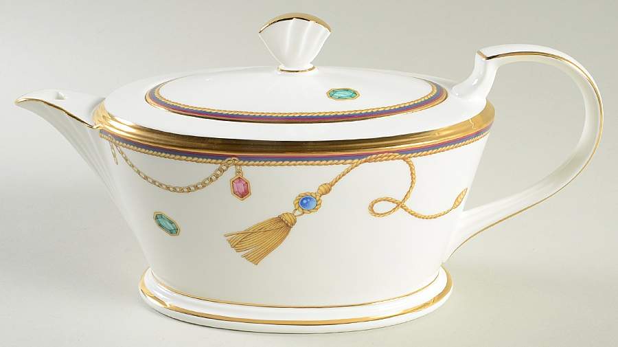Tassel Teapot & Lid by Noritake-1