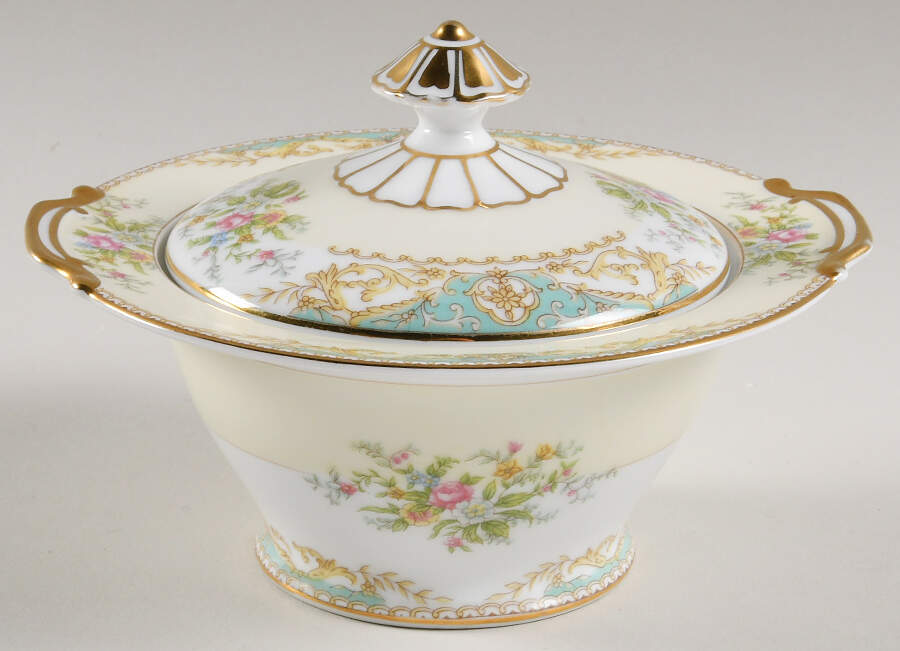 Tecla Sugar Bowl & Lid by Noritake-1