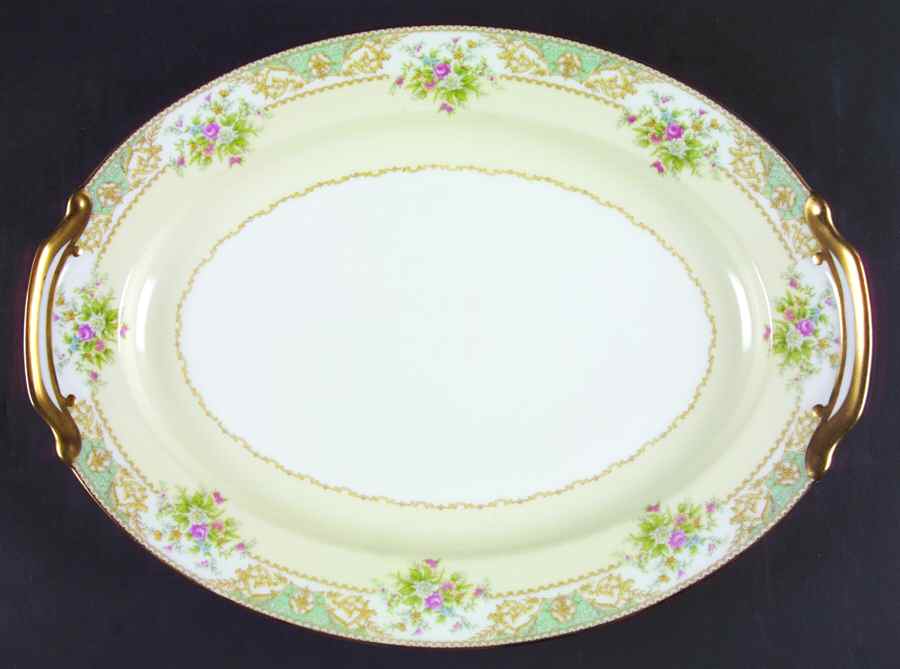 Tecla 16" Oval Serving Platter by Noritake-1