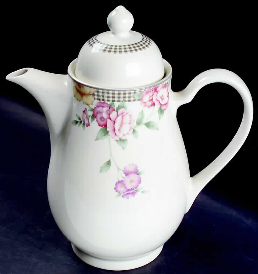 Terrace Cafe Tea/Coffee Pot & Lid by Noritake-1