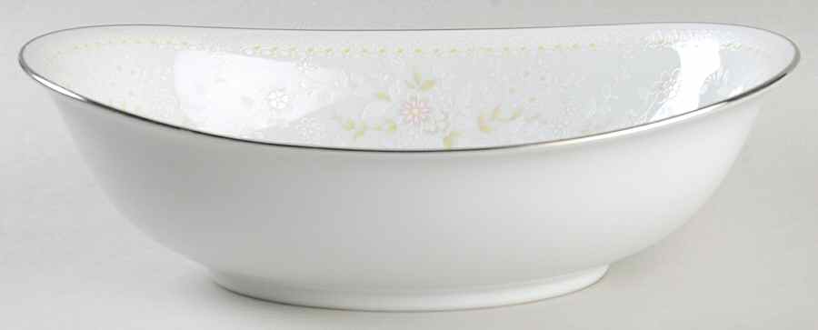 Temptation 10" Oval Vegetable Bowl by Noritake-1