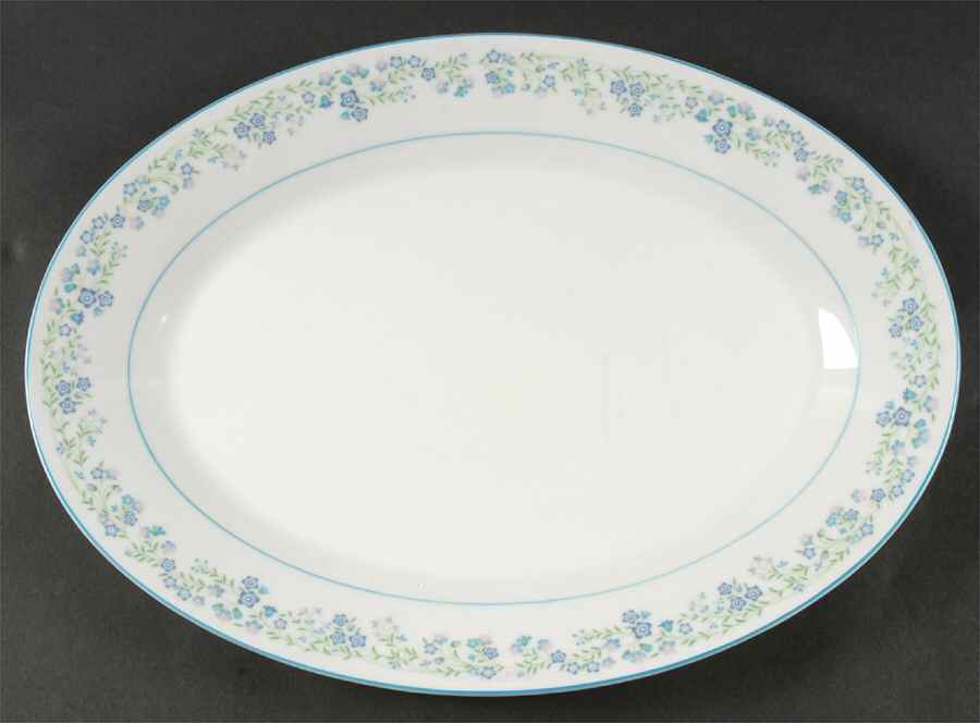 Tenderly 16" Oval Serving Platter by Noritake-1