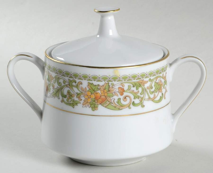 Teresa Sugar Bowl & Lid by Noritake-1