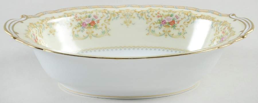 Thalia 10" Oval Vegetable Bowl by Noritake-1