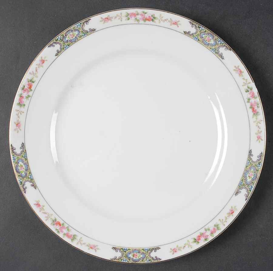 Thelma Bassett Luncheon Plate by Noritake-1