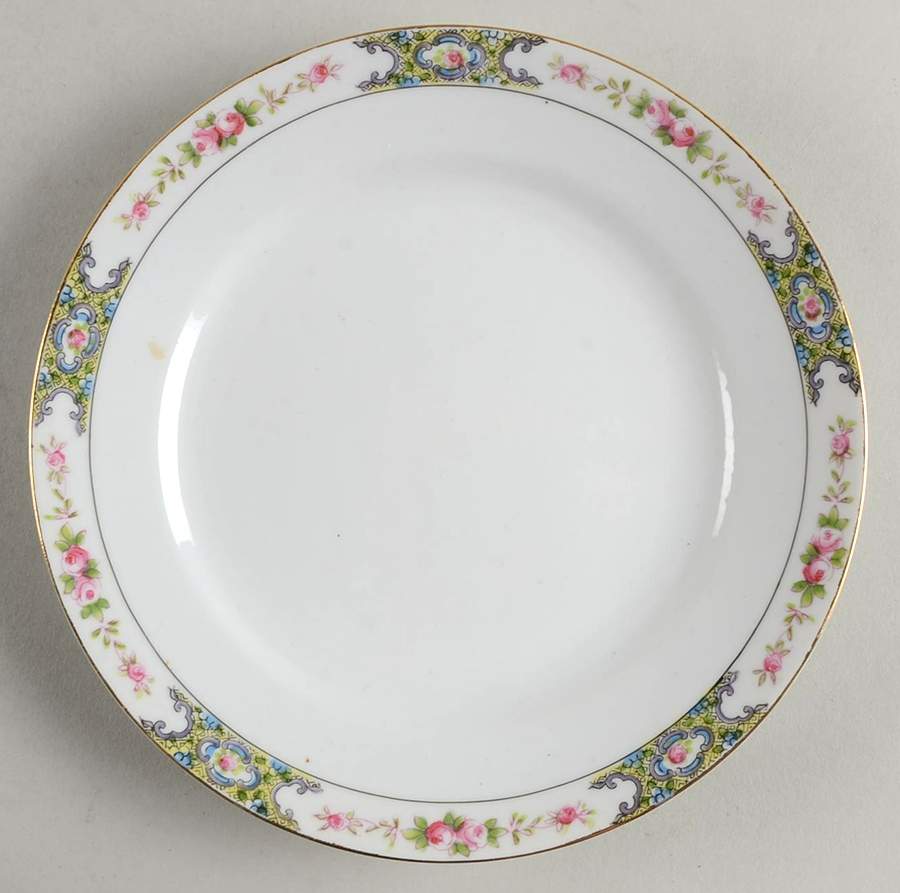 Thelma Bassett Salad Plate by Noritake-1