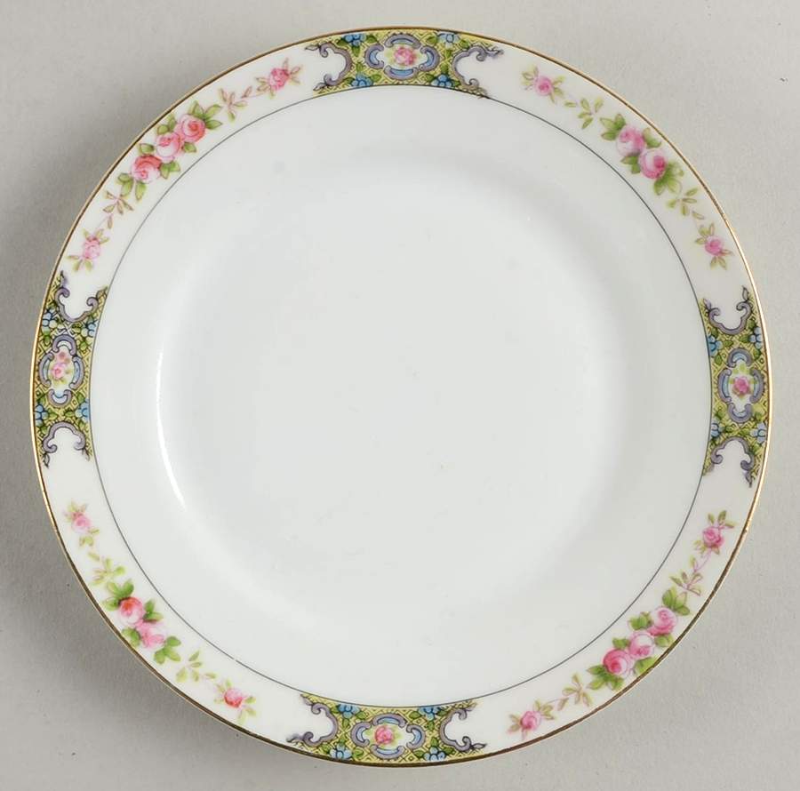 Thelma Bassett Bread & Butter Plate by Noritake-1