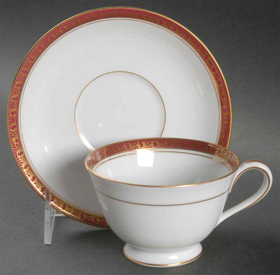 Theresa Footed Cup & Saucer Set by Noritake-1