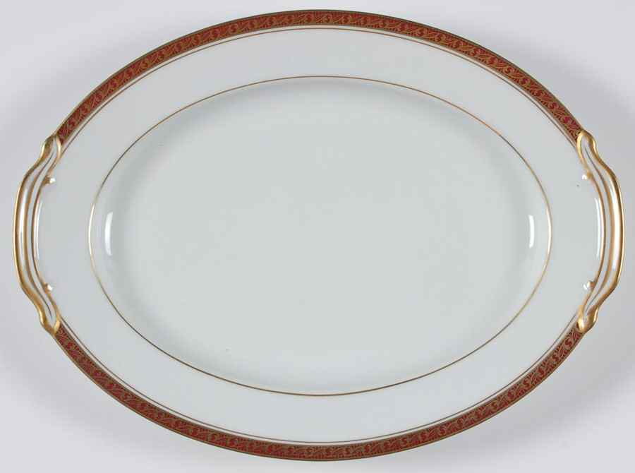 Theresa 11" Oval Serving Platter by Noritake-1