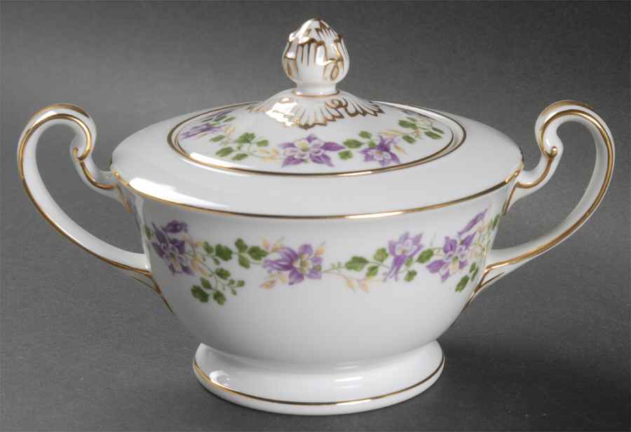 Therese Sugar Bowl & Lid by Noritake-1
