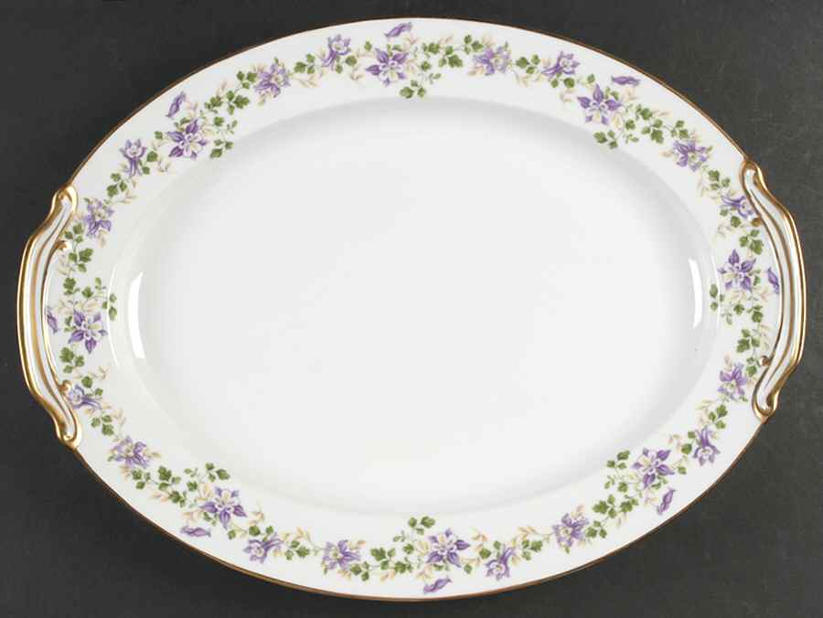 Therese 16" Oval Serving Platter by Noritake-1