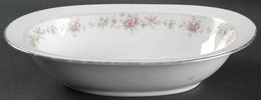 Thornton 10" Oval Vegetable Bowl by Noritake-1