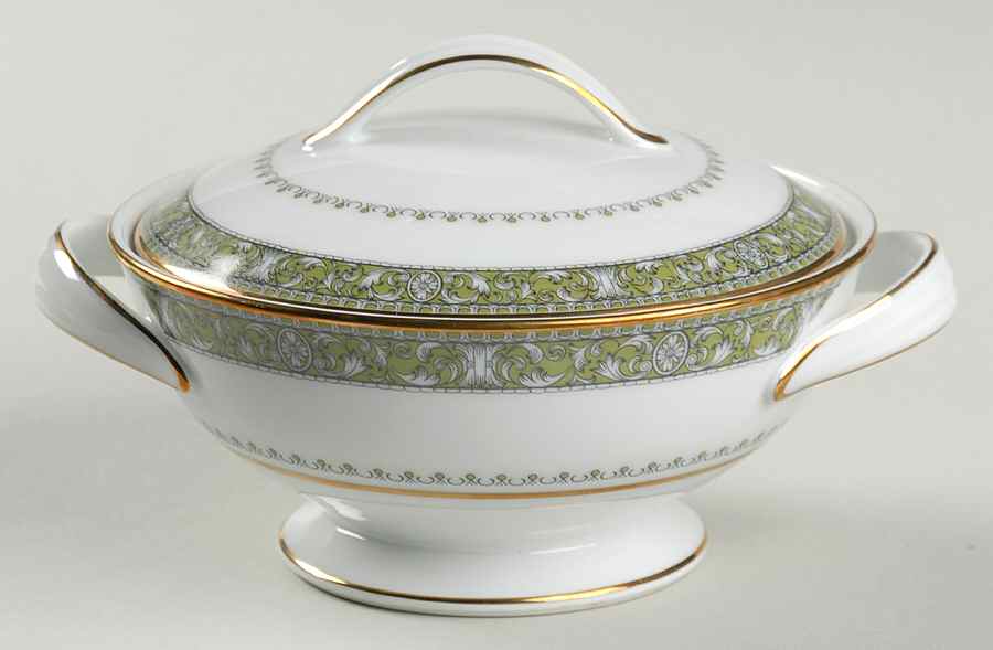 Thurston Sugar Bowl & Lid by Noritake-1