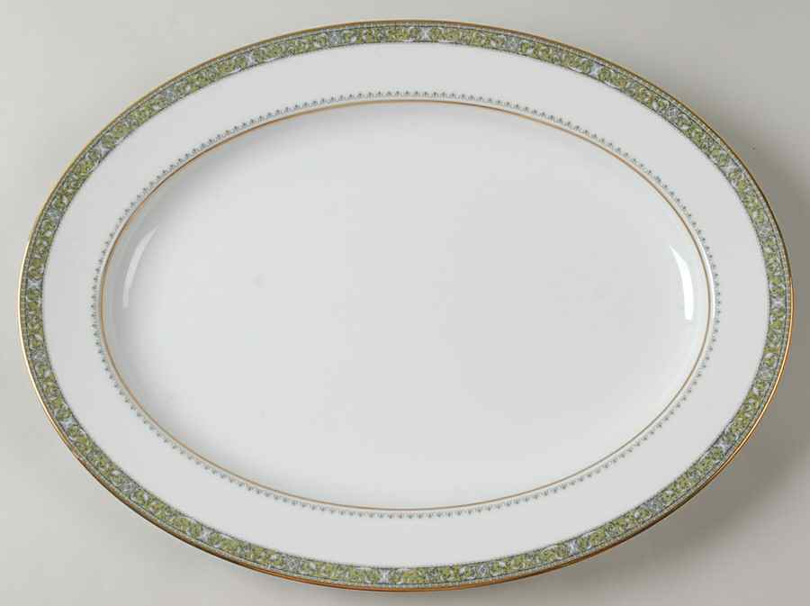 Thurston 16" Oval Serving Platter by Noritake-1