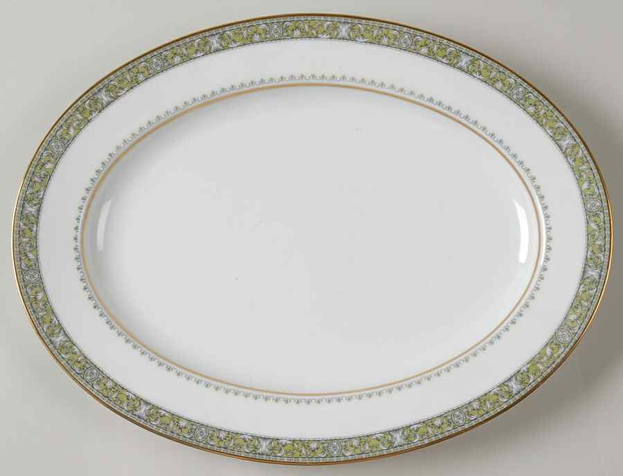 Thurston 11" Oval Serving Platter by Noritake-1