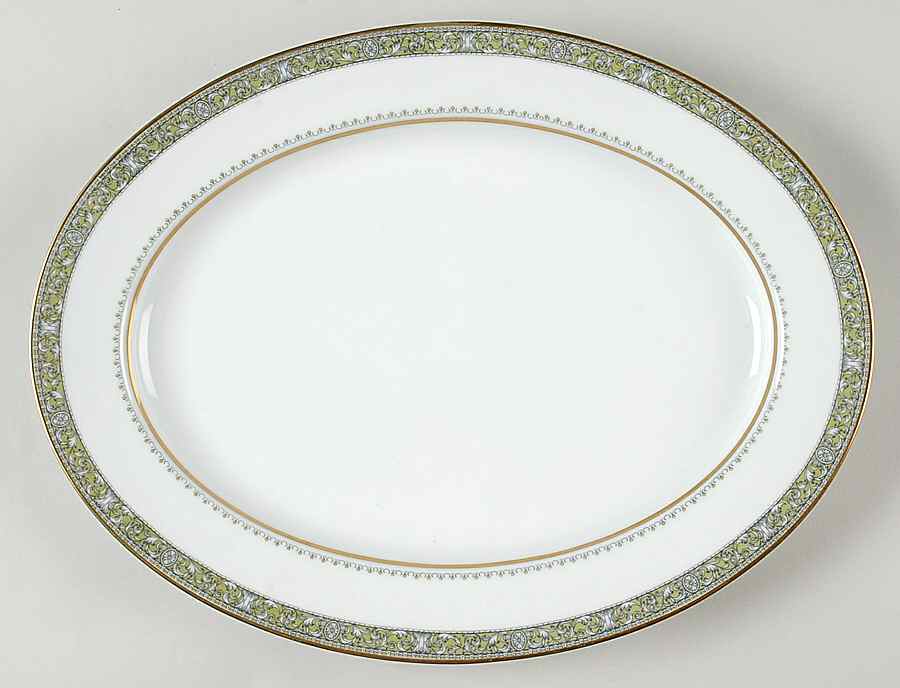 Thurston 13" Oval Serving Platter by Noritake-1