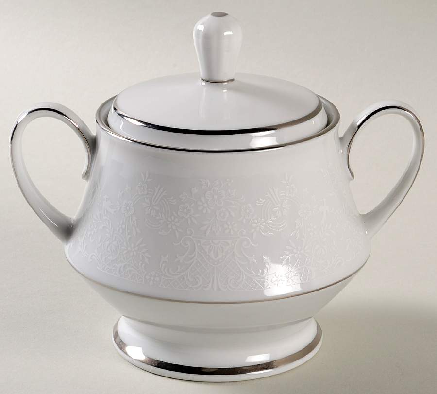 Thule (2020, 3082, P572) Sugar Bowl & Lid by Noritake-1