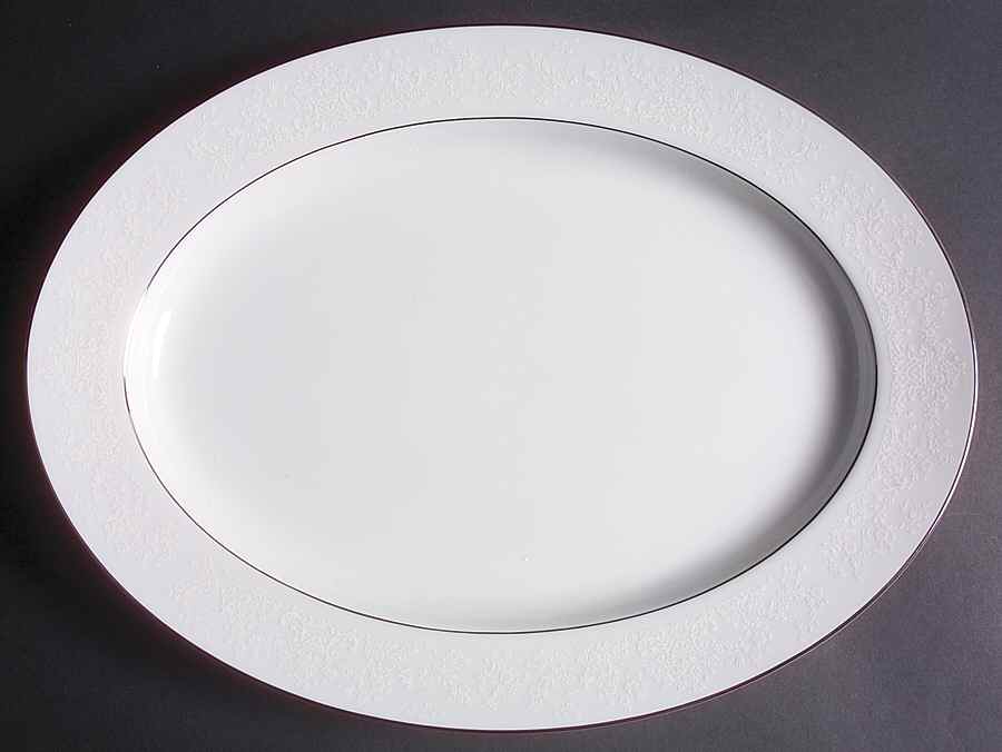 Thule (2020, 3082, P572) 16" Oval Serving Platter by Noritake-1