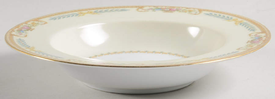 Tiara Rim Soup Bowl by Noritake-1